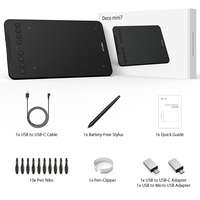 XP-Pen New Deco mini7 Tablet graficzny cyfrowe tablety graficzne USB 8192 poziomy tilt Android Mac Windows podpis edukacja Online 6